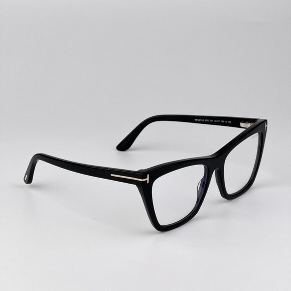 Tom Ford FT5971-B Women’s Black Glasses Magnetic Clip-On | Model FT5971-B 014 - Picture 8 of 13
